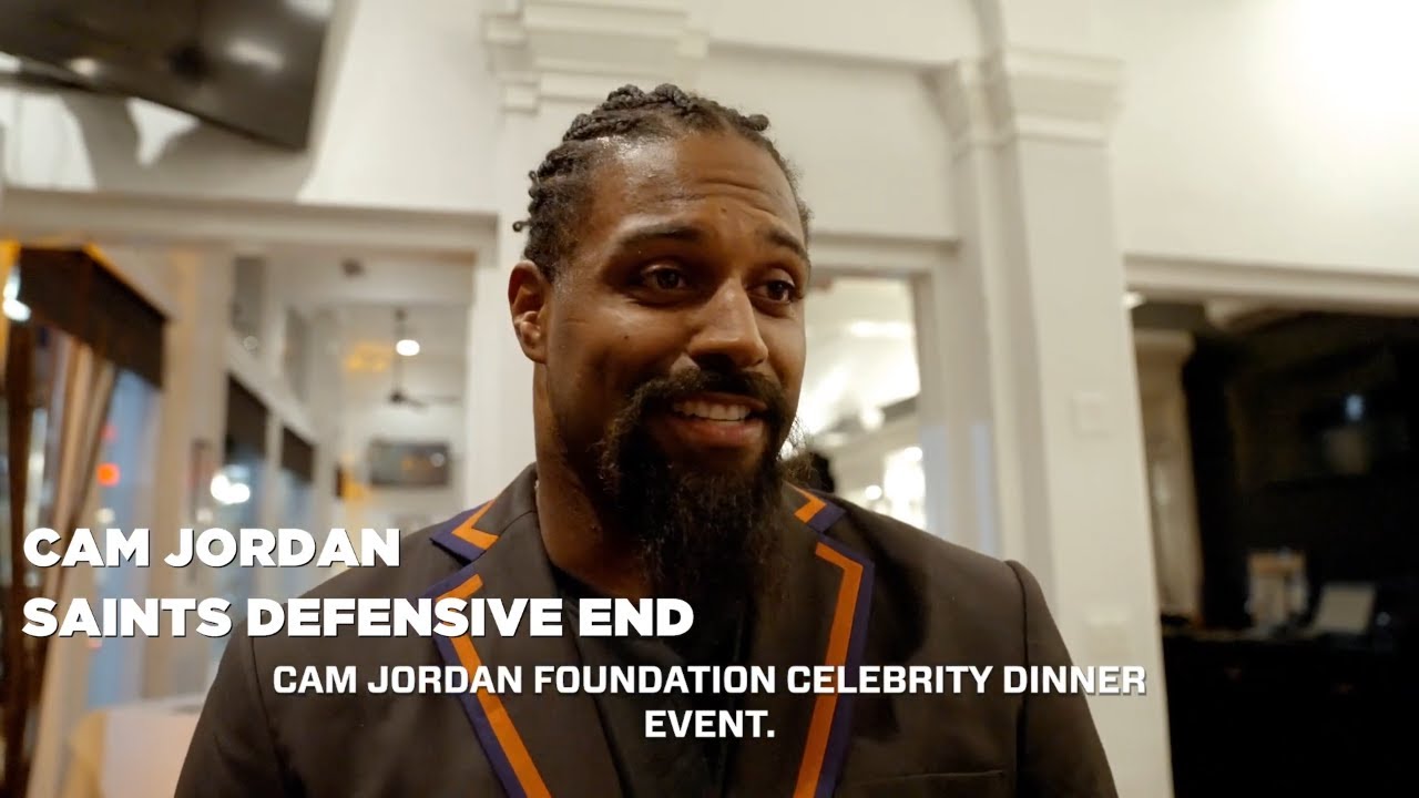 Cam Jordan Foundation Celebrity Dinner | New Orleans Saints