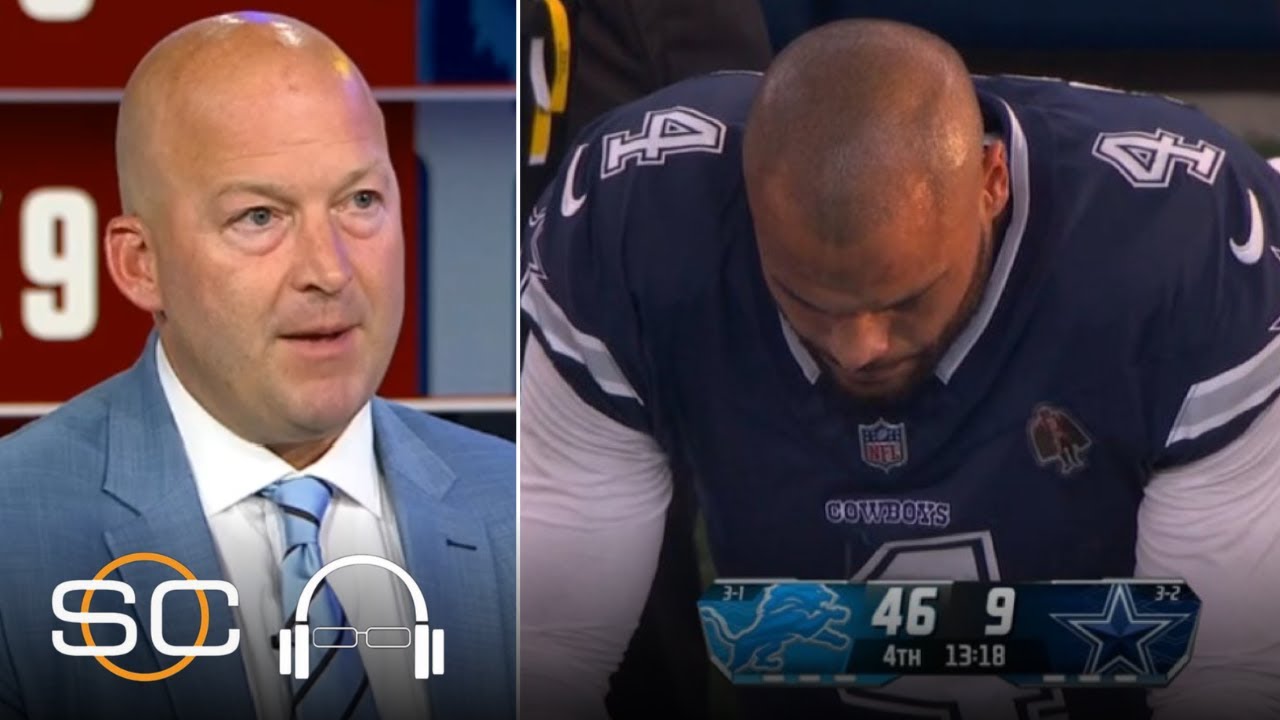 It's PANIC season for Dallas - Tim Hasselbeck on Dak Prescott & Cowboys' lopsided home loss to Lions