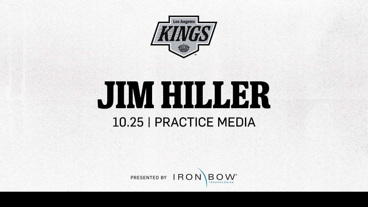 Head Coach Jim Hiller | 10.25 LA Kings Practice in El Segundo