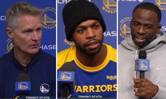 FULL PostGame Interview | Buddy Hield, Draymond Green talks after Warriors beat Utah Jazz 127-86