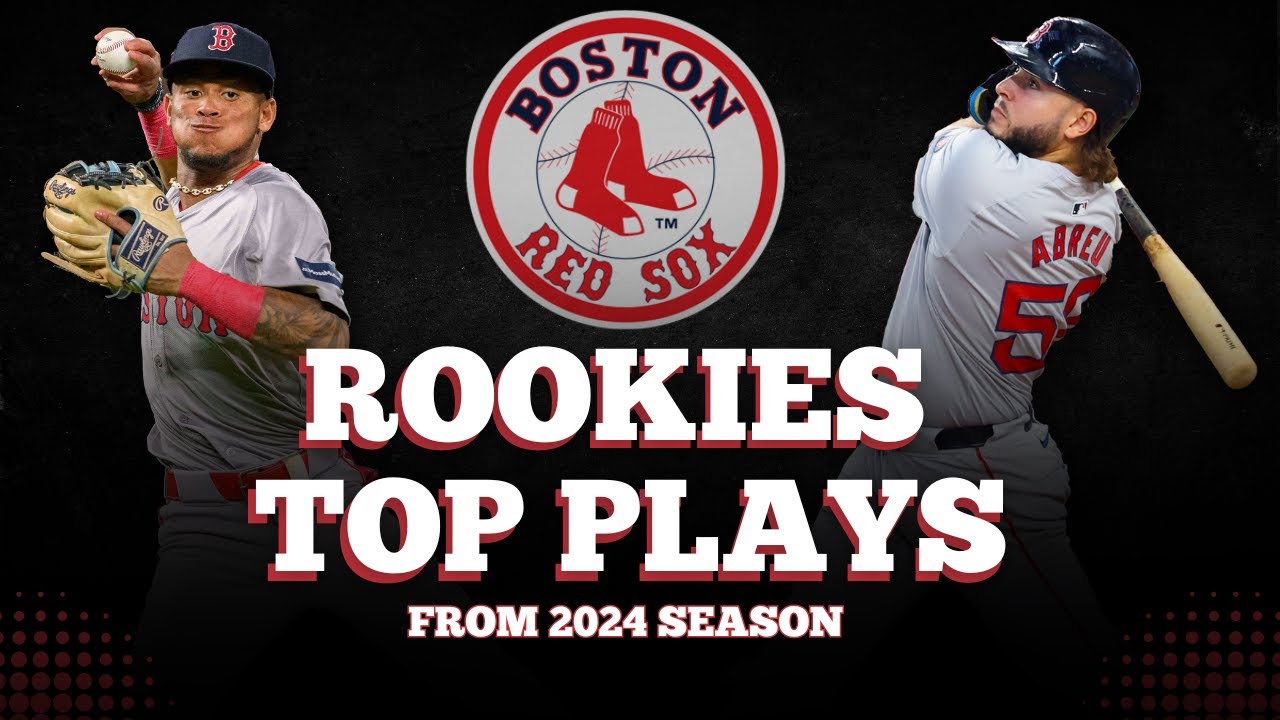 INCREDIBLE Plays From Red Sox Rookies During 2024 Season