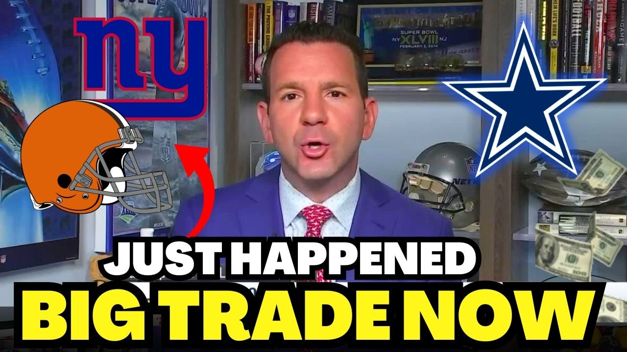 📣🚨SHOCKING TRADE, TWO NFL STARS! COWBOYS AND NEW YORK GIANTS CONFIRM! DALLAS COWBOY NEWS TODAY