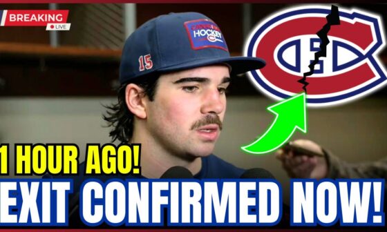 SHOCK TRADE: Habs SHIP OUT Newhook in Surprise Move | Montreal Canadiens News