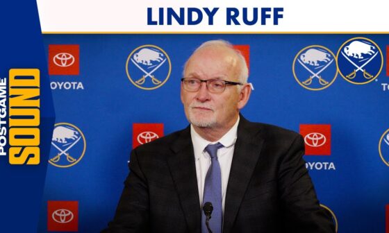 "We Scored A Power Play Goal" | Buffalo Sabres Coach Lindy Ruff After 5-3 Win Over Red Wings