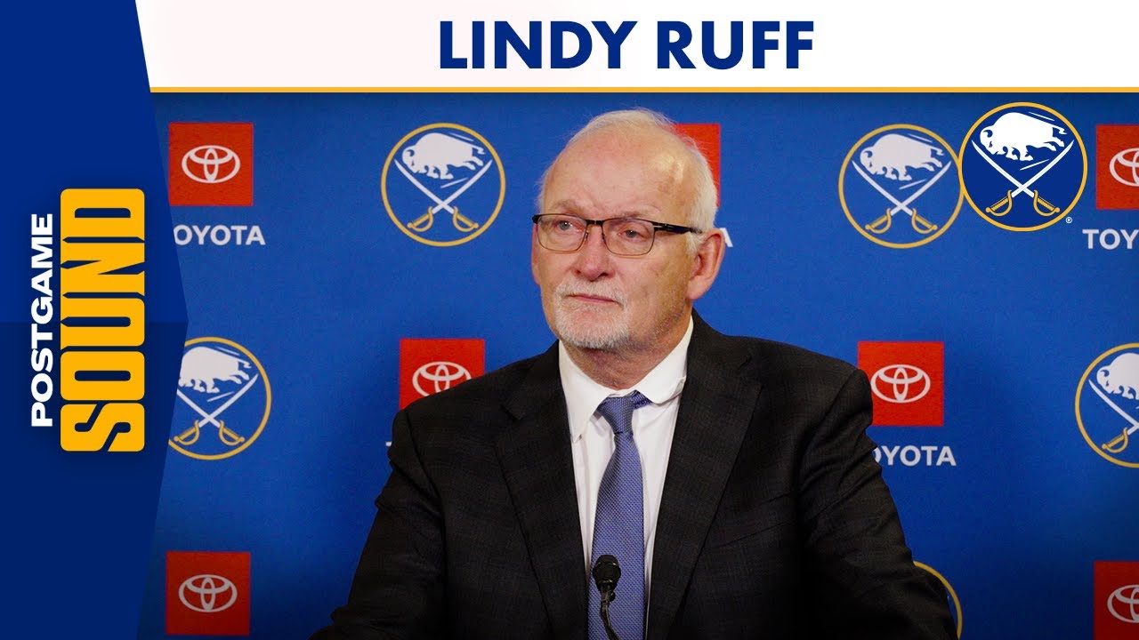 "We Scored A Power Play Goal" | Buffalo Sabres Coach Lindy Ruff After 5-3 Win Over Red Wings