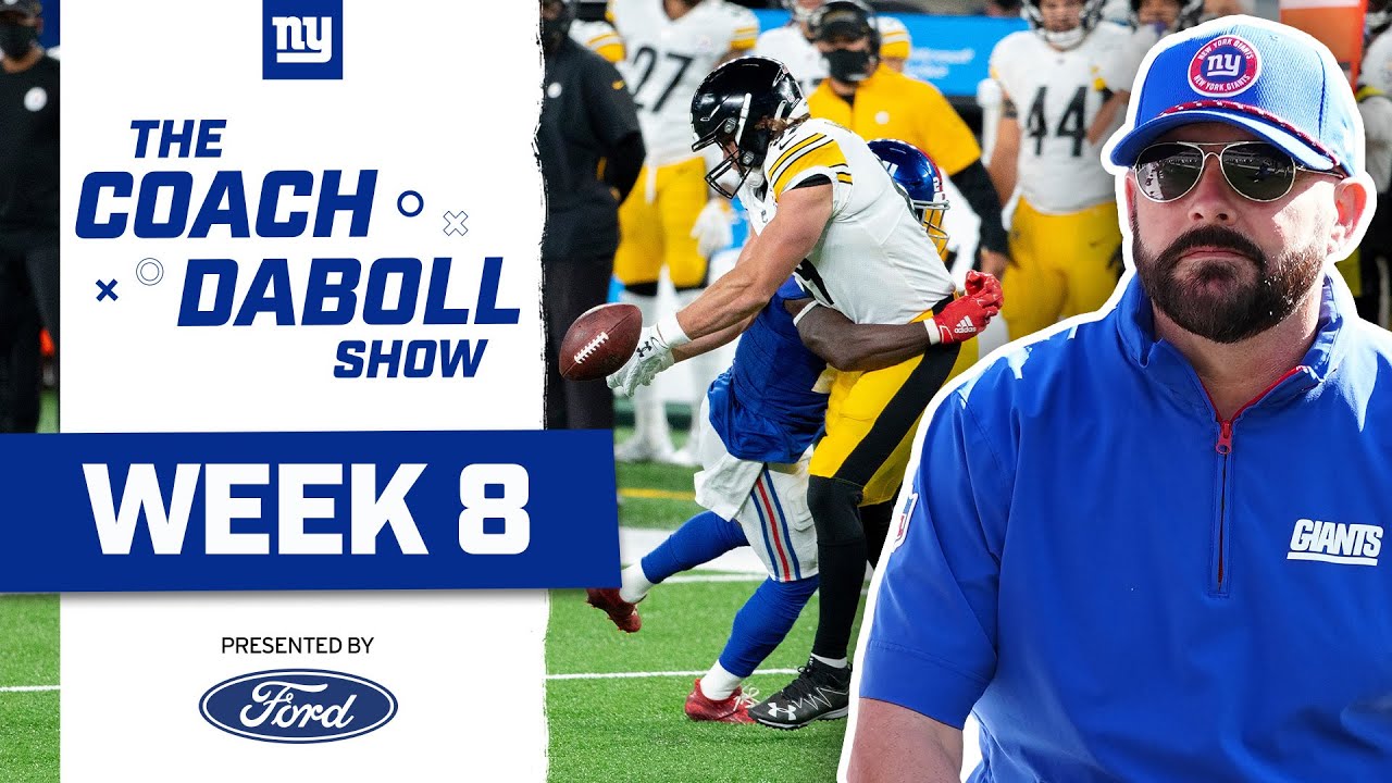 The Coach Daboll Show: Previewing Week 8 vs. Steelers | New York Giants