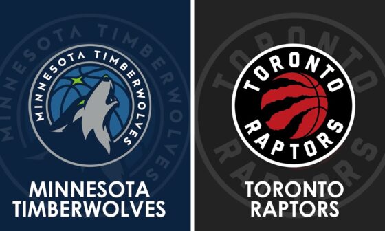 Minnesota Timberwolves vs Toronto Raptors NBA Live Scoreboard