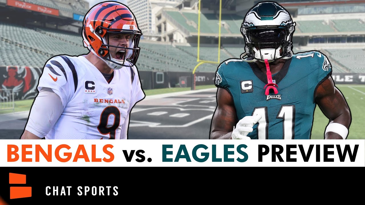 Bengals vs. Eagles CRITICAL Matchups To Watch, Preview, Joe Burrow, Jalen Hurts | NFL Week 8