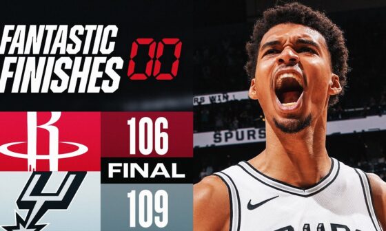 Final 3:46 WILD ENDING Rockets vs Spurs 👀 | October 26, 2024