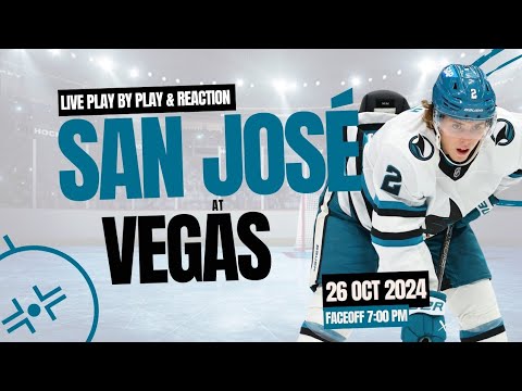 WATCH ALONG | Sharks at Golden Knights: LIVE REACTIONS & WATCH PARTY!