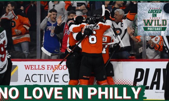 POSTCAST: Wild Melt Down in 3rd in 7-5 Loss to Flyers