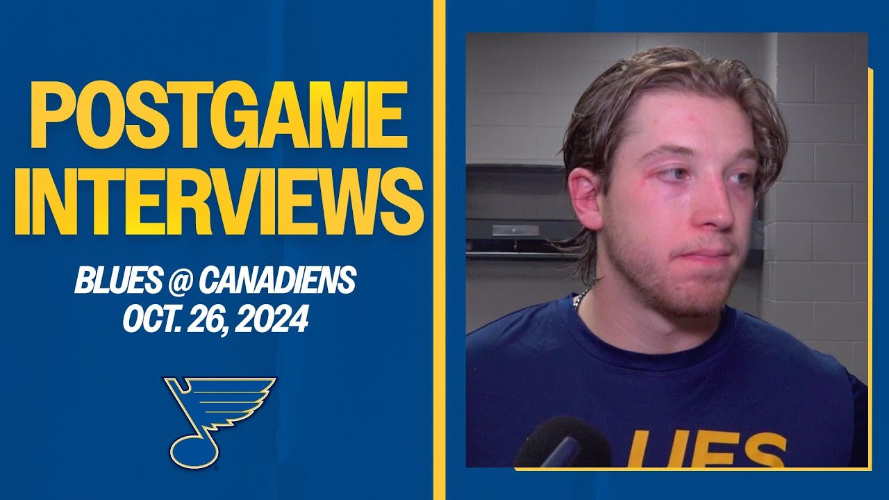 Oct. 26: Postgame Interviews