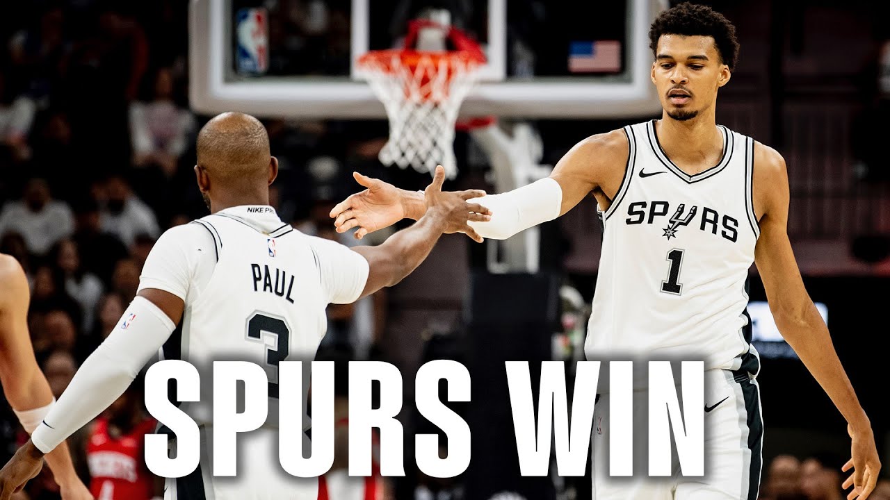 Spurs WIN Thrilling Home Opener! | 10.26.24