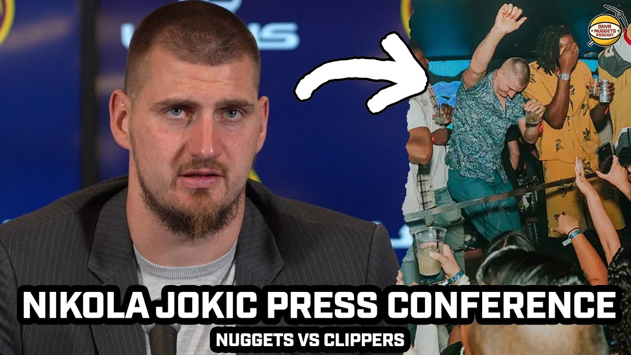 Nikola Jokic Jokes & Says Nuggets Need to "Party" After 0-2 Start