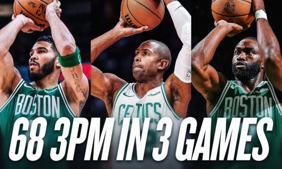 The Celtics Have The Most Made 3's In The First Three Games Of A Season In NBA History!