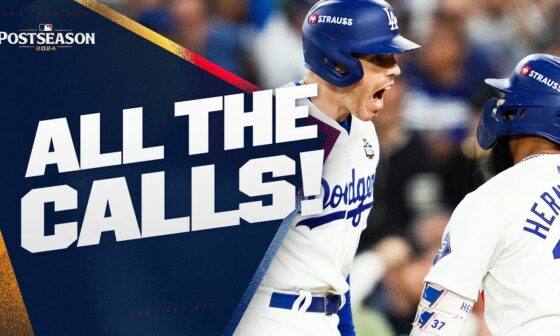 ALL CALLS from the Dodgers BACK-TO-BACK home runs in Game 2 of the World Series!