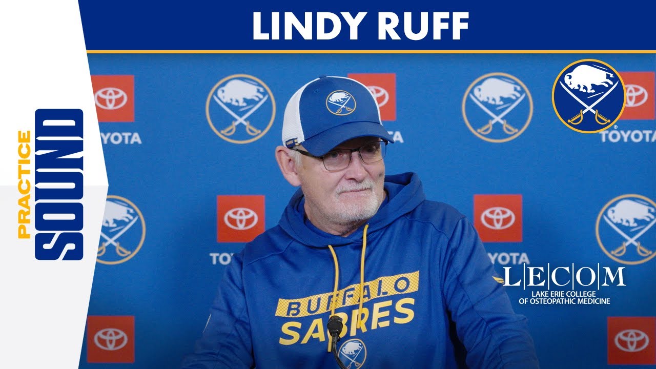 “That Is The Identity We Want” | Buffalo Sabres Coach Lindy Ruff After Practice