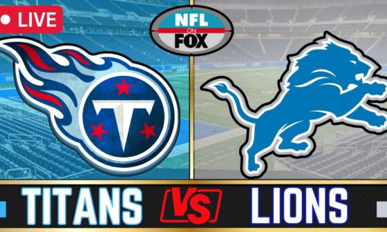 Tennessee Titans vs Detroit Lions Live Streaming Watch Party | NFL Football 2024  🏈