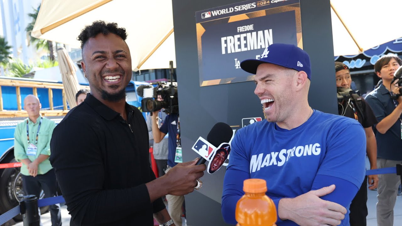 World Series Media Day with Ozzie Albies!