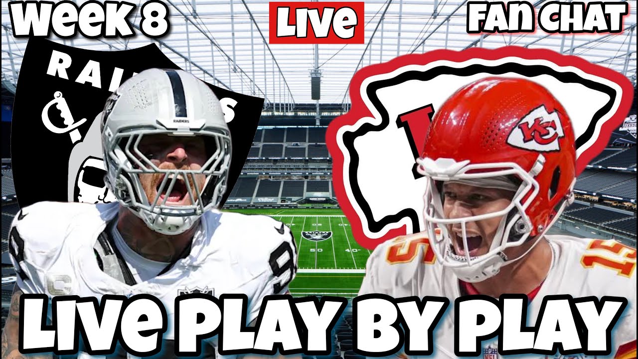 Kansas City Chiefs vs Las Vegas Raiders Live Stream Week 8