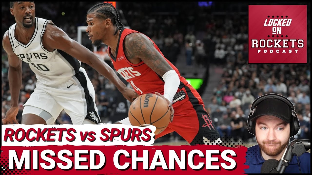 Despite Jalen Green's Impressive Play Houston Rockets Comeback Vs San Antonio Spurs Falls Short