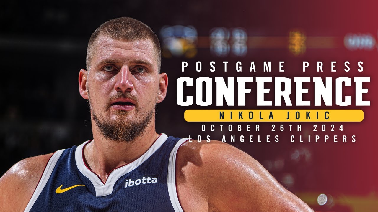 Nikola Jokić Full Postgame Press Conference vs. Los Angeles Clippers 🎙 | 10/26/24