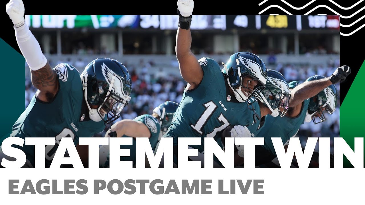 COMPLETE WIN! Eagles BLOW OUT Bengals | Eagles Postgame Live