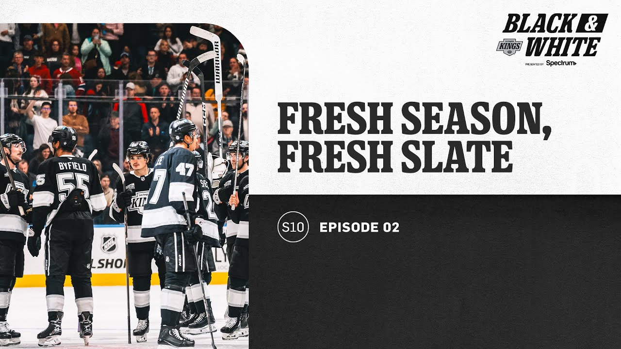 Fresh Season means a Clean Slate | LA Kings Black & White