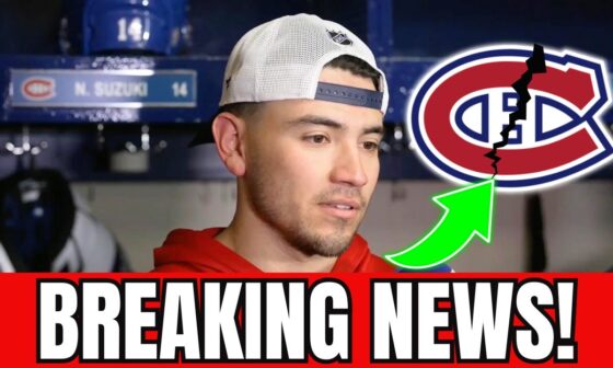 SUZUKI's SHOCK EXIT: Habs Captain TRADED in Blockbuster Deal | Montreal Canadiens News