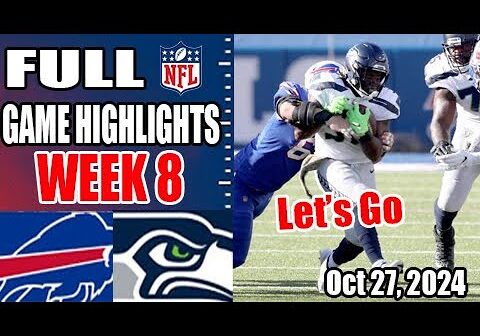 Buffalo Bills vs Seattle Seahawks Week 8 Oct 27, 2024| FULL Game | NFL Highlights 2024