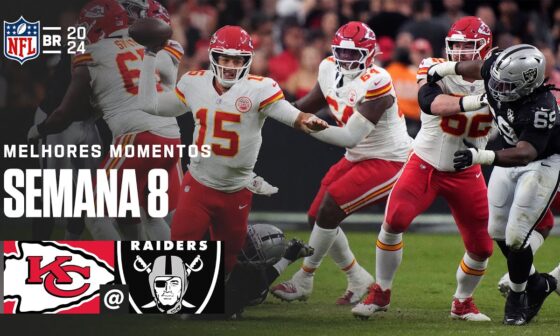 Kansas City Chiefs vs Las Vegas Raiders | Melhores Momentos - NFL 2024