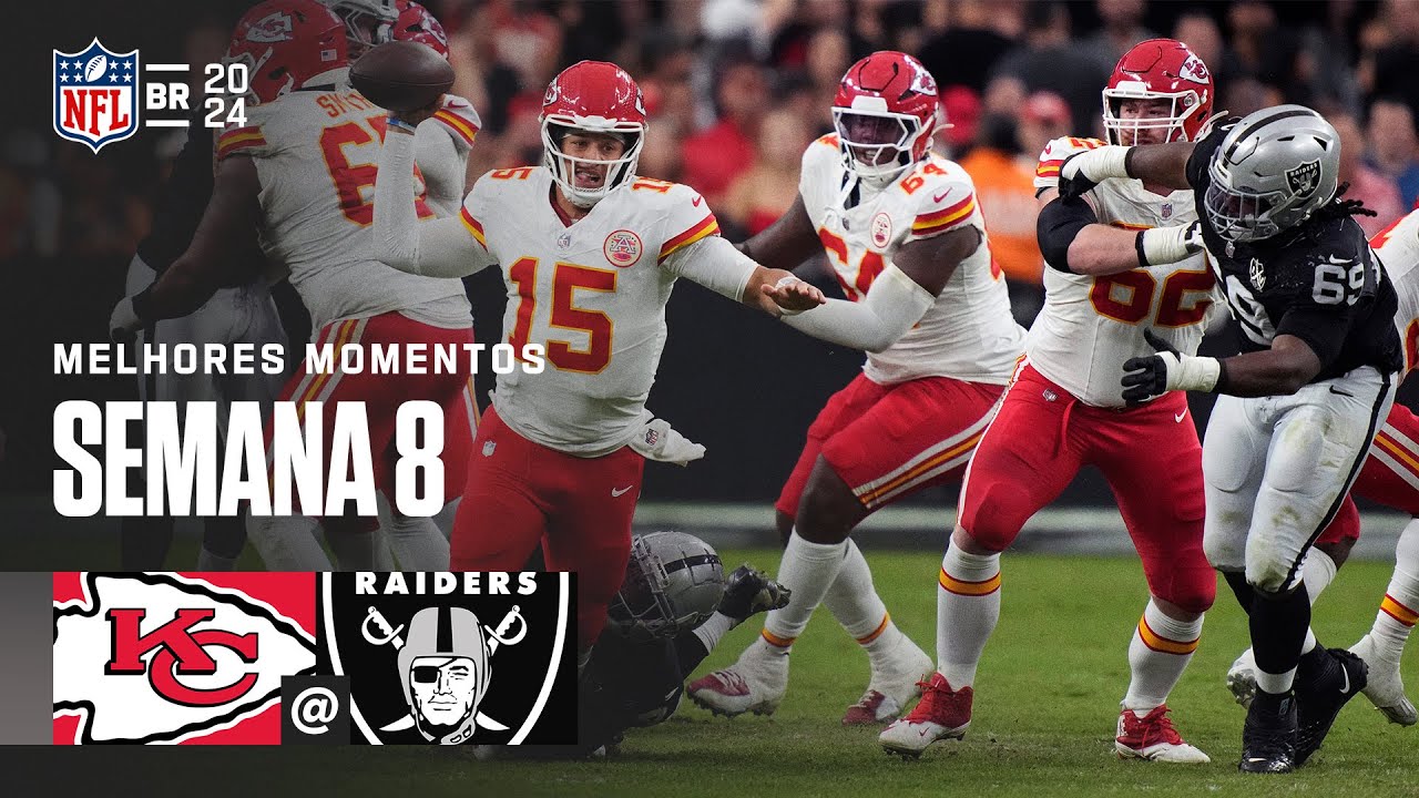 Kansas City Chiefs vs Las Vegas Raiders | Melhores Momentos - NFL 2024