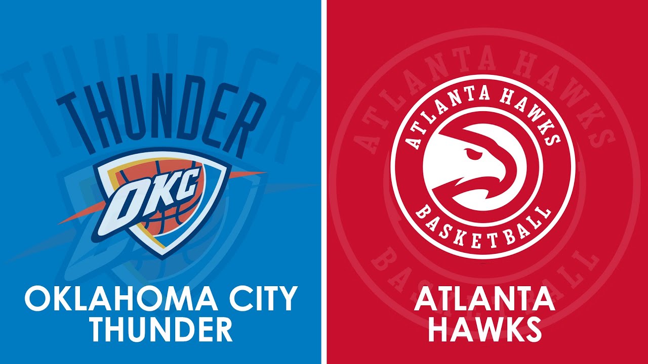 Oklahoma City Thunder vs Atlanta Hawks NBA Live Scoreboard