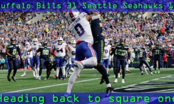 Buffalo Bills 31 Seattle Seahawks 10: Good luck getting anyone to take you seriously again this year