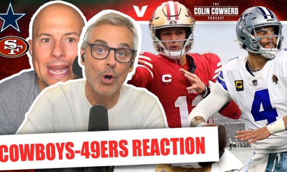 Cowboys-49ers Reaction: Brock Purdy beats Dak Prescott & Dallas again | Colin Cowherd NFL