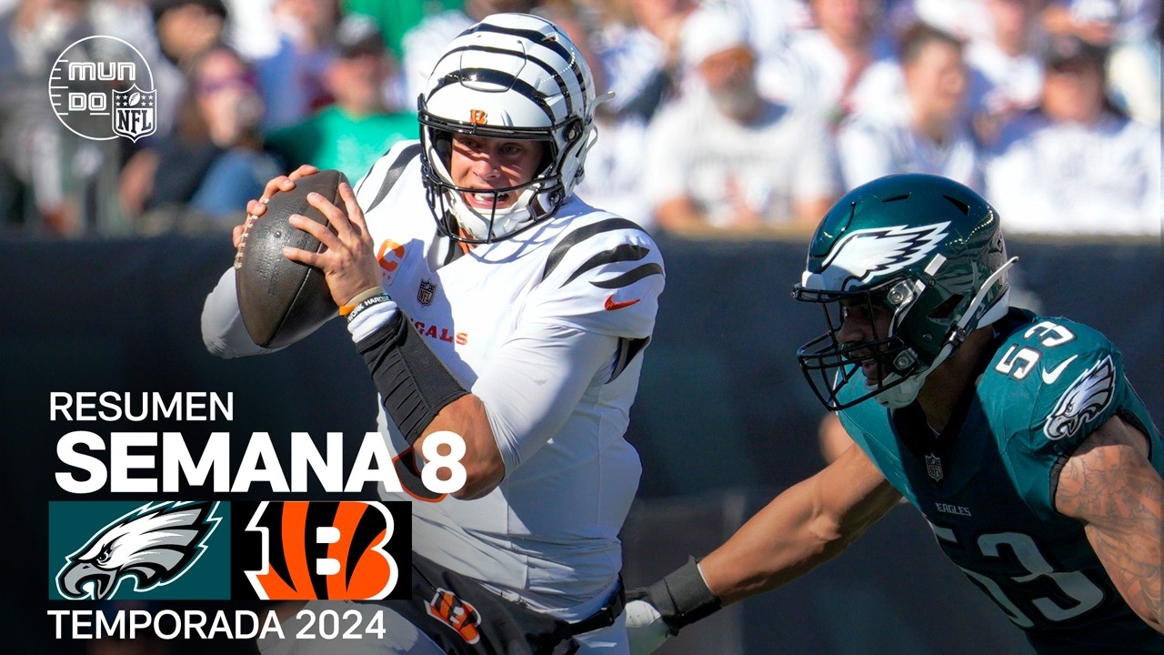 Philadelphia Eagles vs. Cincinnati Bengals | Resumen NFL en español - Semana 8 | NFL Highlights 2024