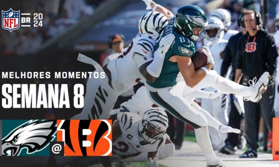 Philadelphia Eagles vs Cincinnati Bengals | Melhores Momentos - NFL 2024