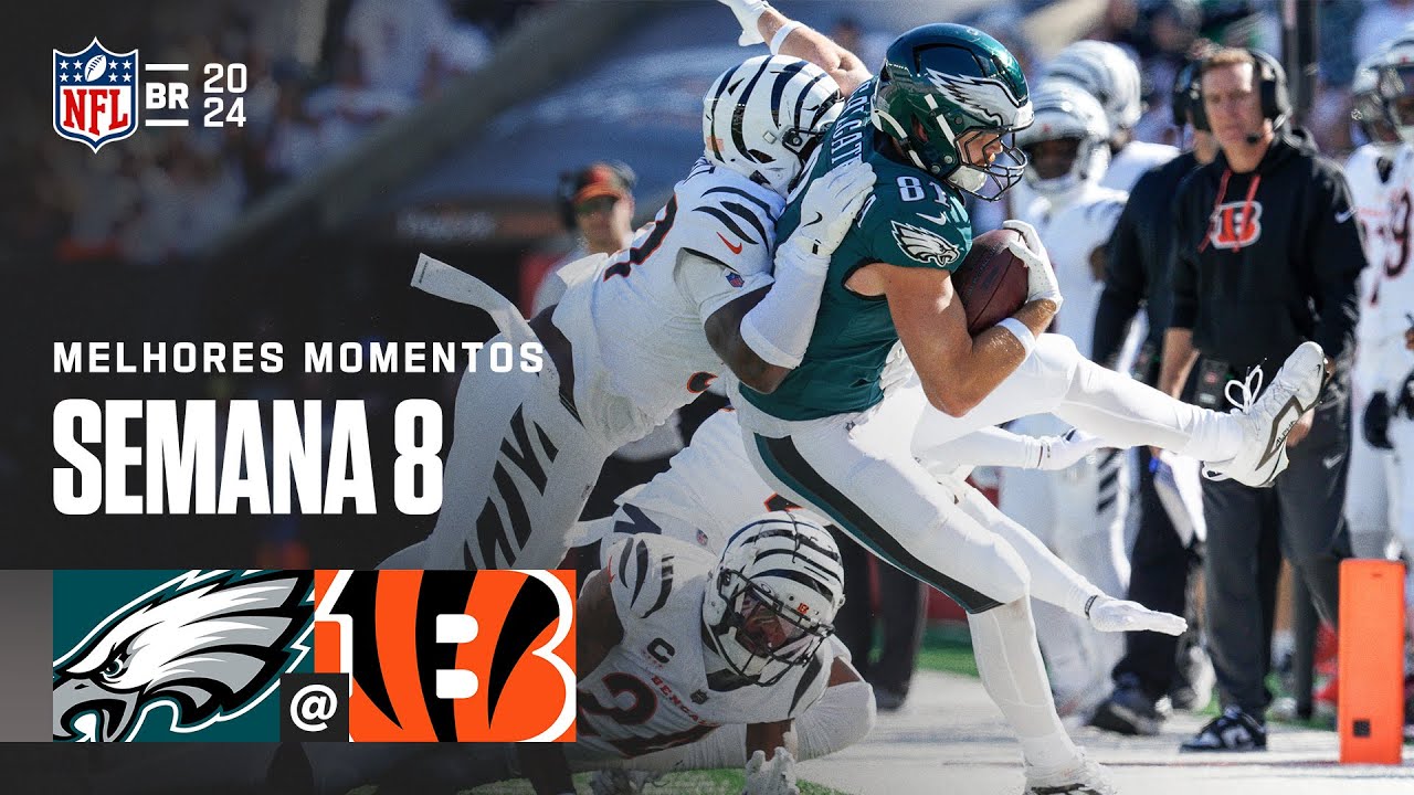 Philadelphia Eagles vs Cincinnati Bengals | Melhores Momentos - NFL 2024