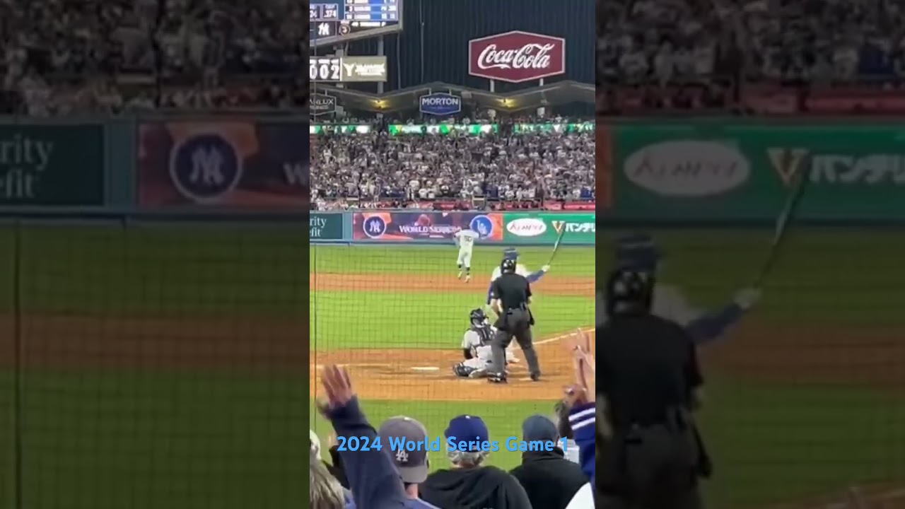 Fan Video: Freddie Freeman Grand Slam Walkoff in Game 1 of the 2024 World Series