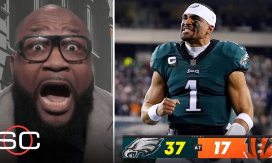 ESPN reacts to Philadelphia Eagles beat Cincinnati Bengals 37-17 in Week 8; Jalen Hurts: 236 Yds, TD