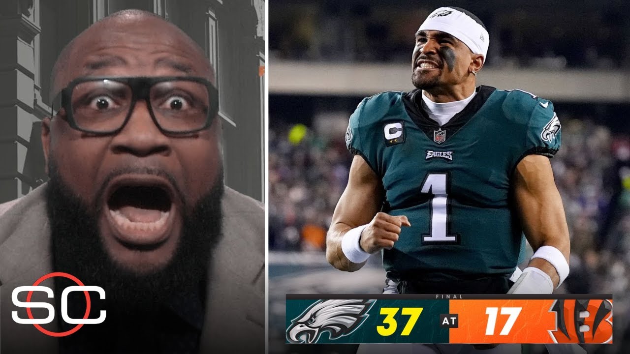 ESPN reacts to Philadelphia Eagles beat Cincinnati Bengals 37-17 in Week 8; Jalen Hurts: 236 Yds, TD