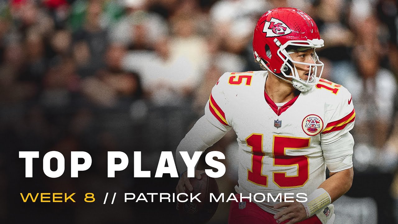 Patrick Mahomes' Best Plays from 2-Touchdown Game | Week 8 vs Las Vegas Raiders