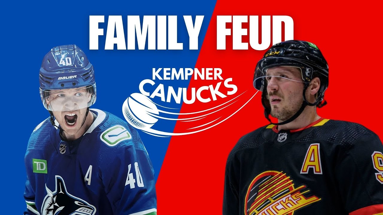 Canucks Family Feud! Pettersson vs JT Miller...