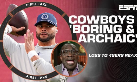 'The Cowboys STINK!' 💩 - Shannon Sharpe RIPS Cowboys after LOSS to 49ers | First Take