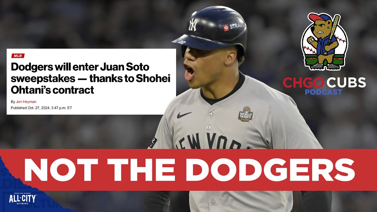 If the LA Dodgers sign Juan Soto, can the Chicago Cubs ever close the gap? | CHGO Cubs Podcast