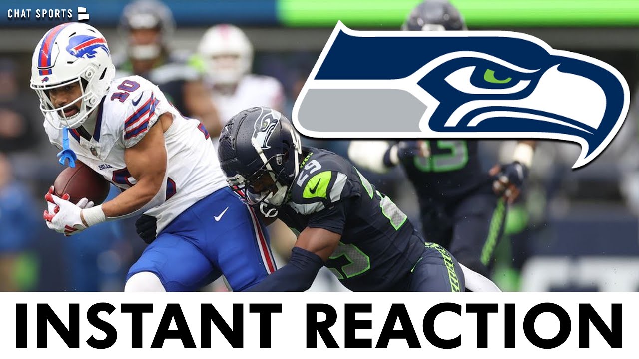 WTF?!? INSTANT REACTION! Seahawks vs. Bills NFL Week 8 + Dre’Mont Jones Injury News