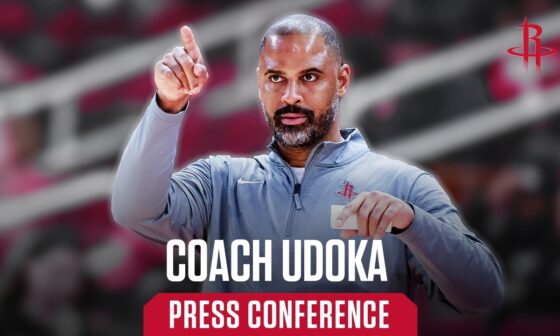 Postgame Press Conference: Ime Udoka vs. San Antonio Spurs 10/26/24 l Houston Rockets