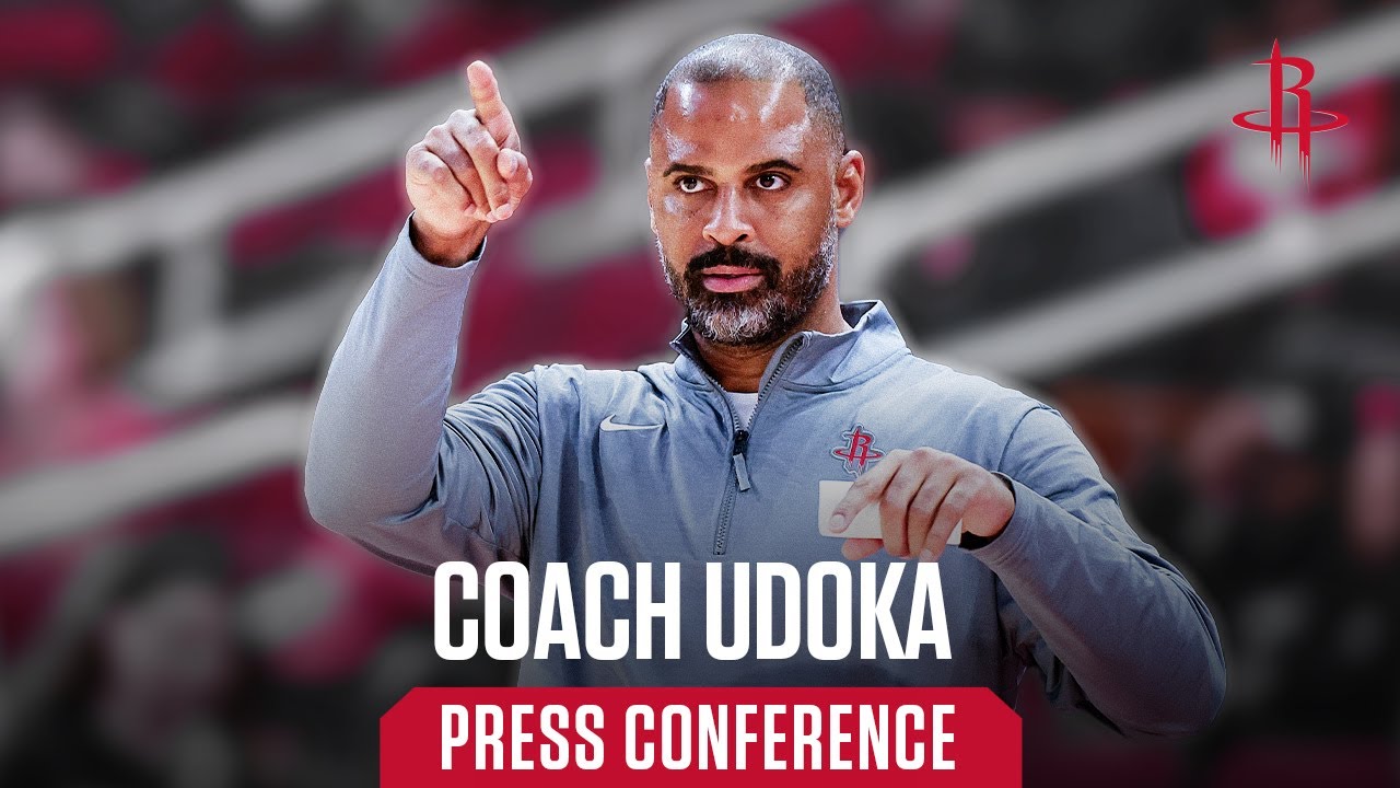 Postgame Press Conference: Ime Udoka vs. San Antonio Spurs 10/26/24 l Houston Rockets