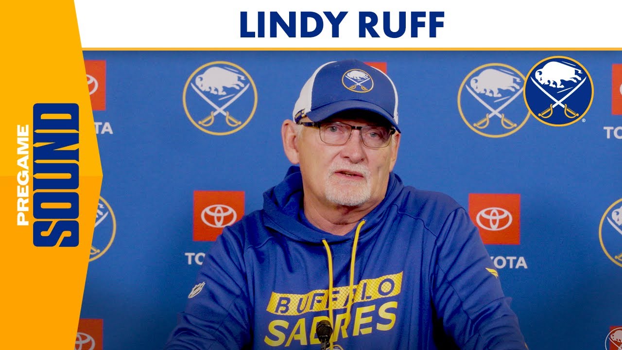 Lindy Ruff Confirms Nicolas Aube-Kubel Back In Lineup, Ukko-Pekka Luukkonen To Start Against Florida