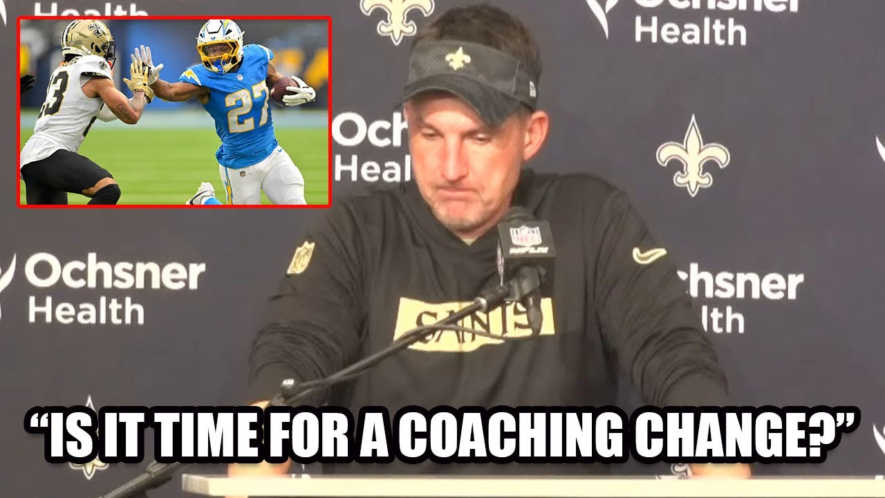 Saints HC Dennis Allen talks Chargers Loss and Job Security | New Orleans Saints Reaction video